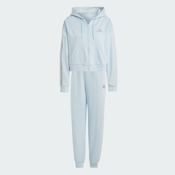 Baby blue adidas outlet tracksuit womens