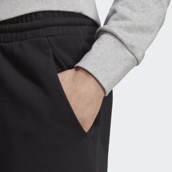 Preto Shorts Moletinho Essentials Big Logo