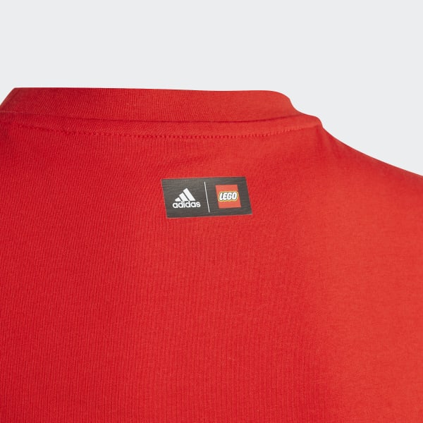 rouge T-shirt graphique adidas x LEGO®