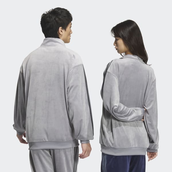adidas originals ベロアブルゾン adidas（アディダス）の「ベロア トラックジャケット