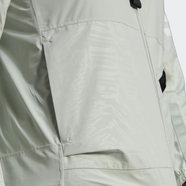 Zielony Terrex Utilitas Rain Jacket AW039