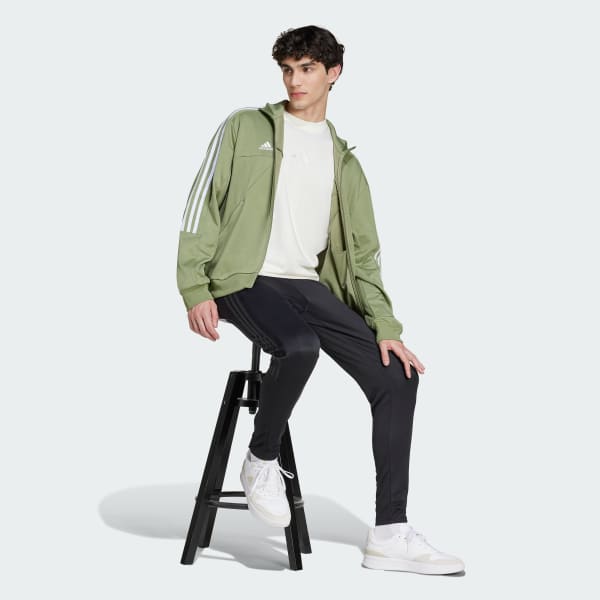 Vert Veste de survêtement Tiro 