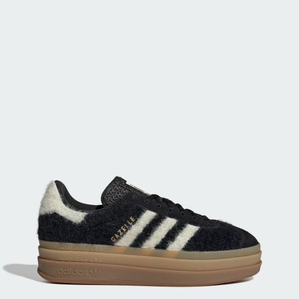 アディダス オリジナルス ガゼルボールド 黒 スエード 22.5センチ adidas スニーカー Originals(アディダスオリジナルス) GAZELLE