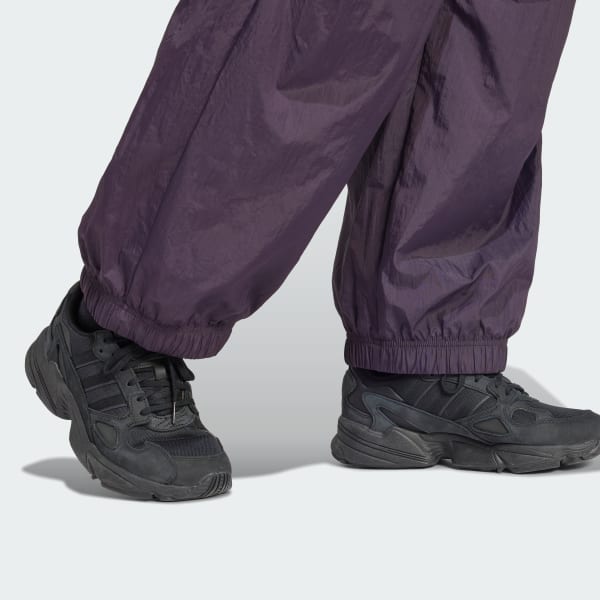 adidas Premium Essentials Nylon Parachute Pants - Purple