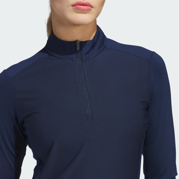 adidas Ultimate365 Long Sleeve Dress - Blue | Free Shipping with