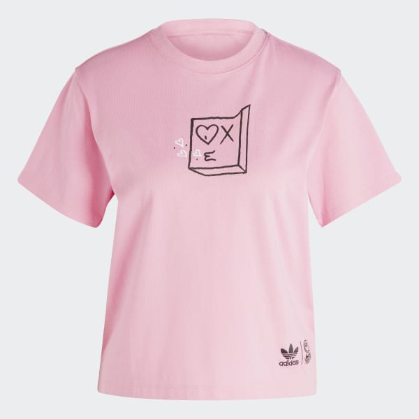 Rosa adidas Originals x André Saraiva T-Shirt
