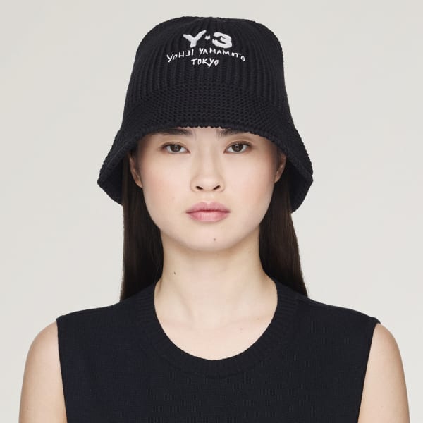 アディダス Y-3 Heritage Knit Bucket Hut - ブラック | アディダス