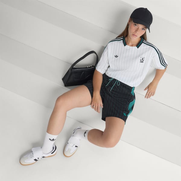 adidas Liverpool FC Terrace Icons Jersey - White | Free Shipping