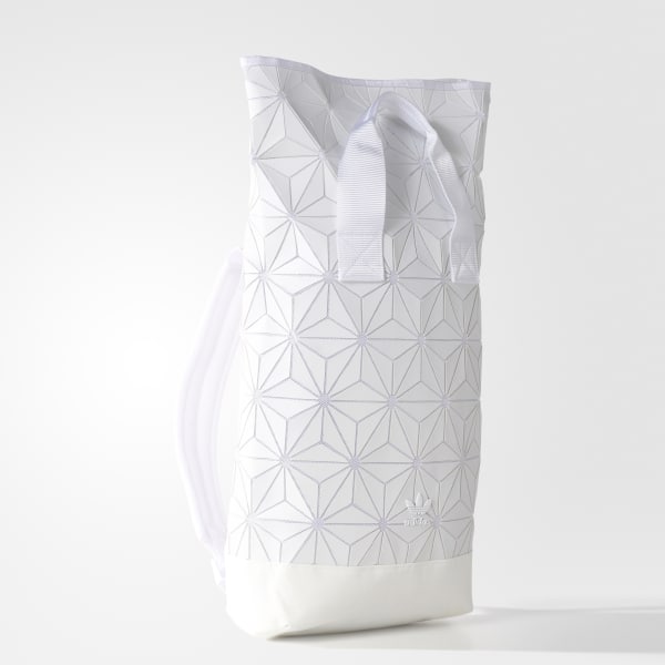 adidas 3D Roll Top Backpack - White | adidas Canada