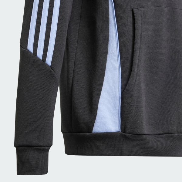 adidas All Blacks Rugby Hooded Sweatshirt Kids Black adidas UK