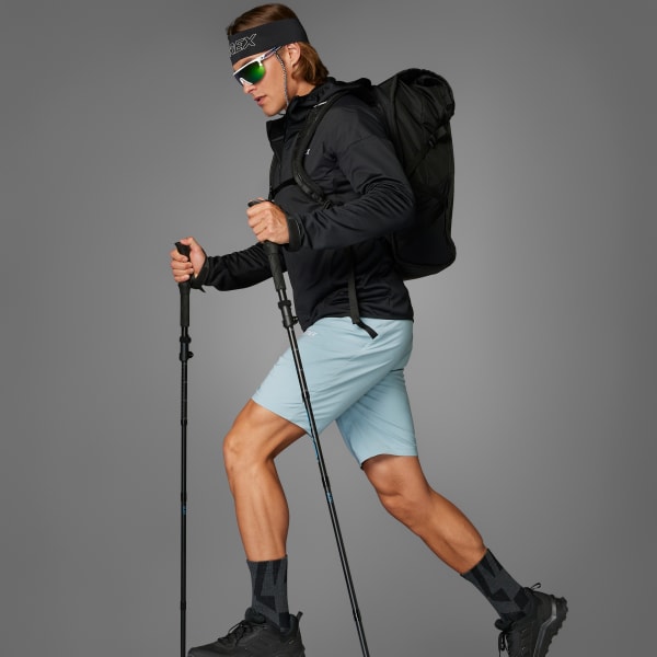 cerná Bunda Terrex Xperior Climawarm+ Wind Light Fleece Hooded