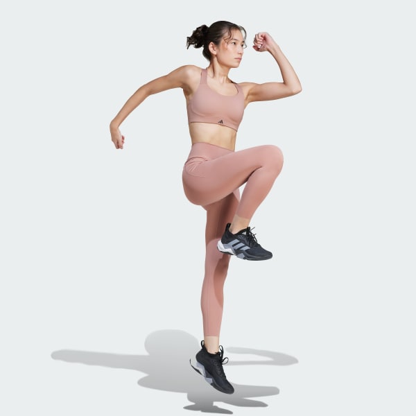 Pink TLRD Impact Luxe Training High Support Bra