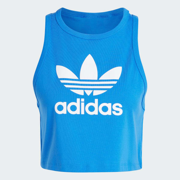 Azul Playera sin Mangas Trifolio