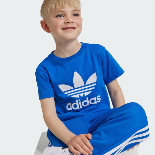 adidas アディダス★トレフォイルロゴ Tシャツ 送関込 adidas/アディダストレフォイルロゴプリントTシャツ オーバー