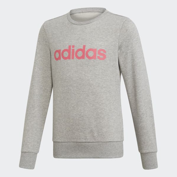 adidas Linear Sweatshirt Grau | adidas Austria adidas Linear Sweatshirt Schwarz | adidas Austria