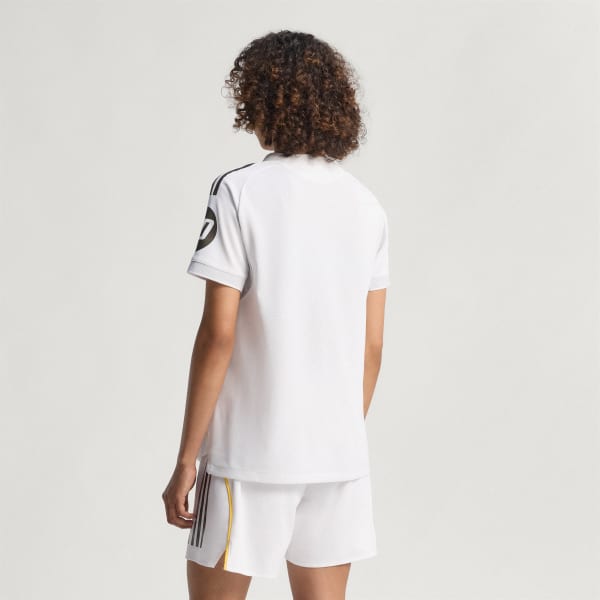 White Real Madrid 25/26 Home Authentic Jersey