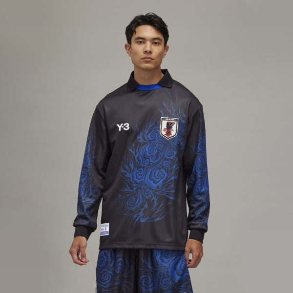 アディダス Y-3 JFA 長袖Tシャツ - ブラック | アディダス ジャパン