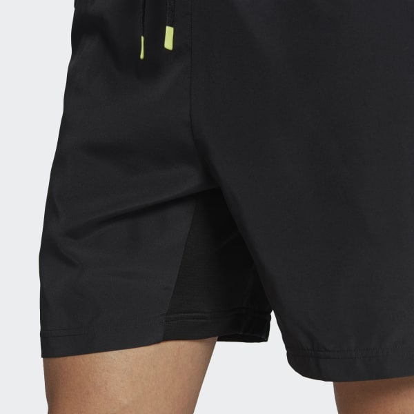 Svart Paris HEAT.RDY Tennis Two-in-One Shorts DC153