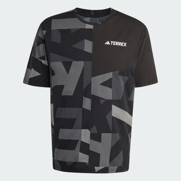 Negro Camiseta Terrex Multi Climacool Printed