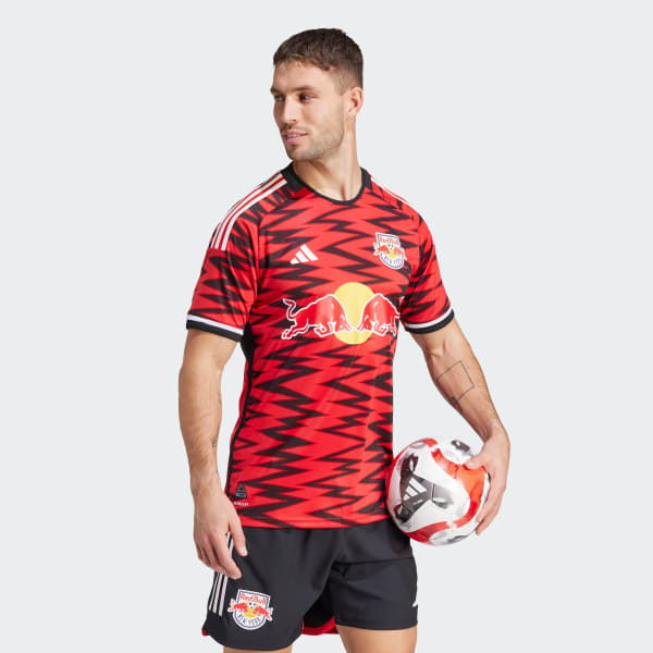 Red New York Red Bulls 24/25 Home Authentic Jersey