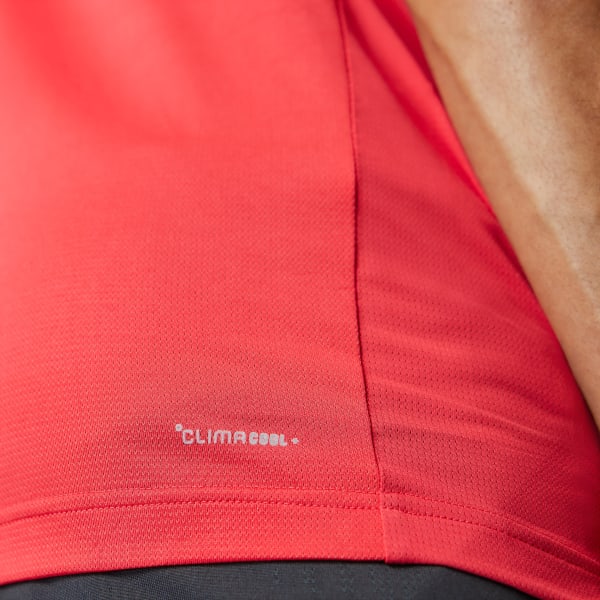 adidas Airchill Tank Top - Red | Free Shipping with adiClub