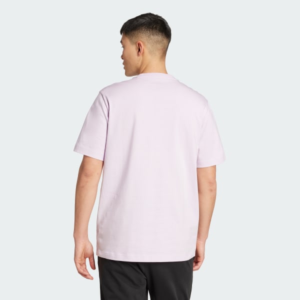 Purple Lounge Slides Graphic Pocket Tee