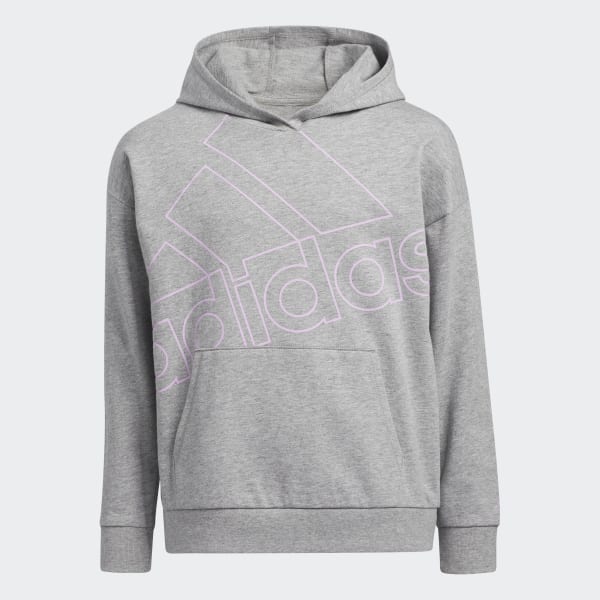 big adidas logo hoodie