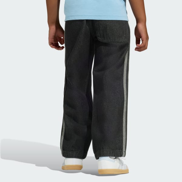 cierna TEPLÁKOVÉ NOHAVICE FIREBIRD DENIM