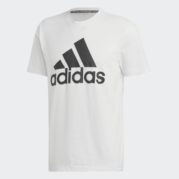 adidas Must Haves Badge of Sport Tee - White | adidas US