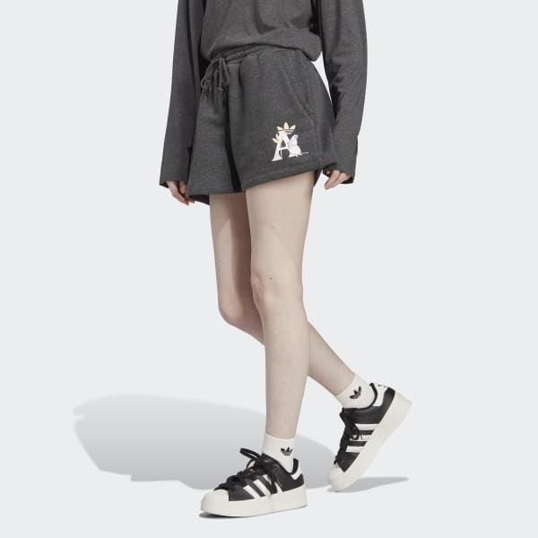 Black adidas Originals x Moomin Sweat Shorts