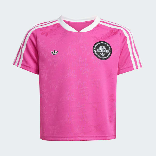 Pink Cropped Tee Kids