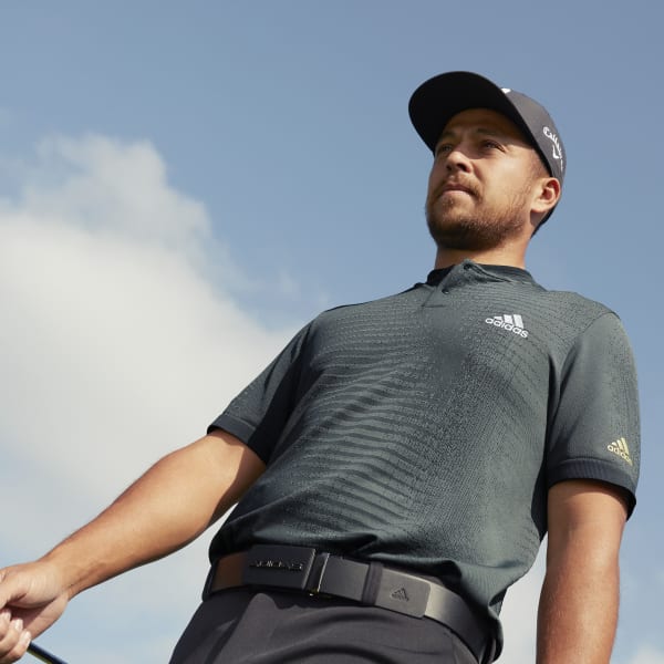 Adidas golf online shirt green