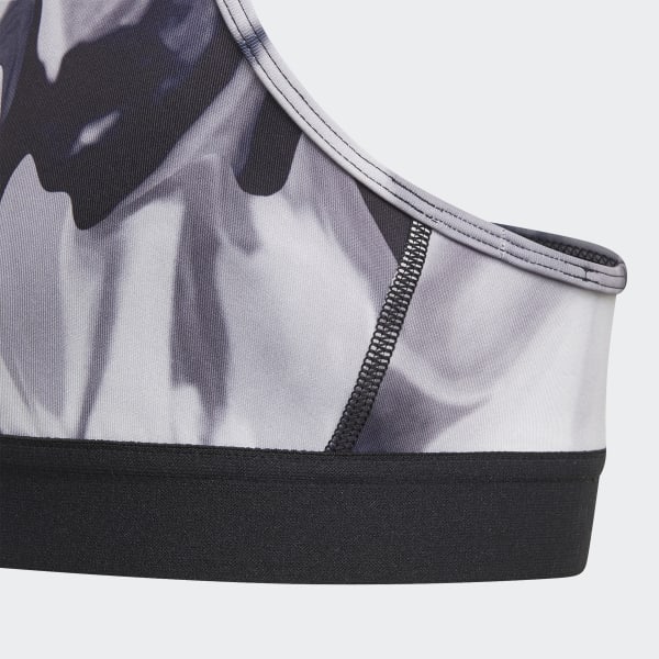 Grey Alphaskin Graphic AEROREADY Bra