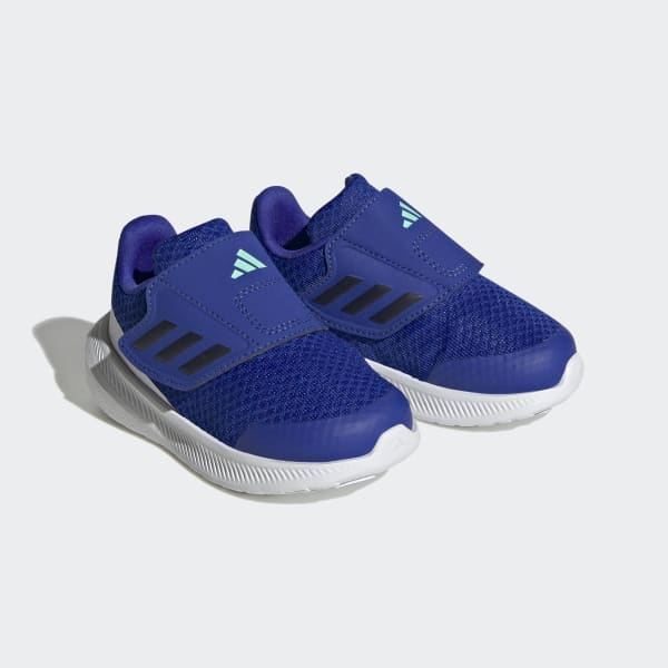 adidas RunFalcon 3.0 Hook-and-Loop Shoes - Blue | adidas UK