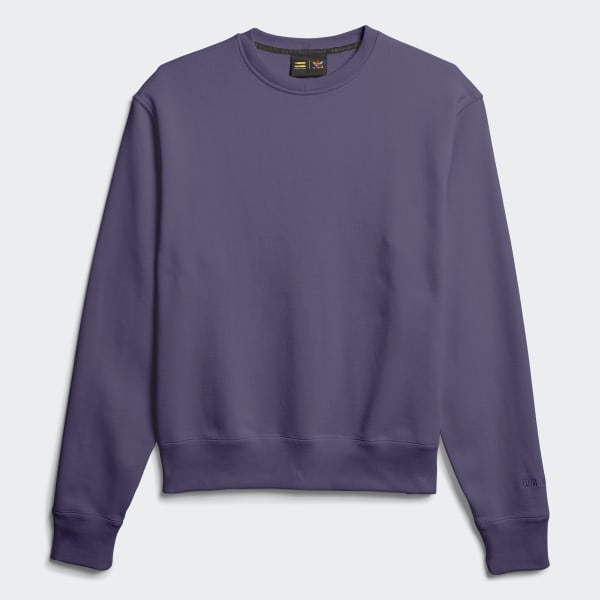 adidas Pharrell Williams Basics Crew Sweatshirt Gender Neutral Purple adidas New Zealand