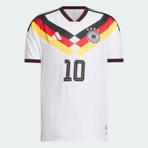 adidas Germany 26 Home Musiala Authentic Jersey - White | Free