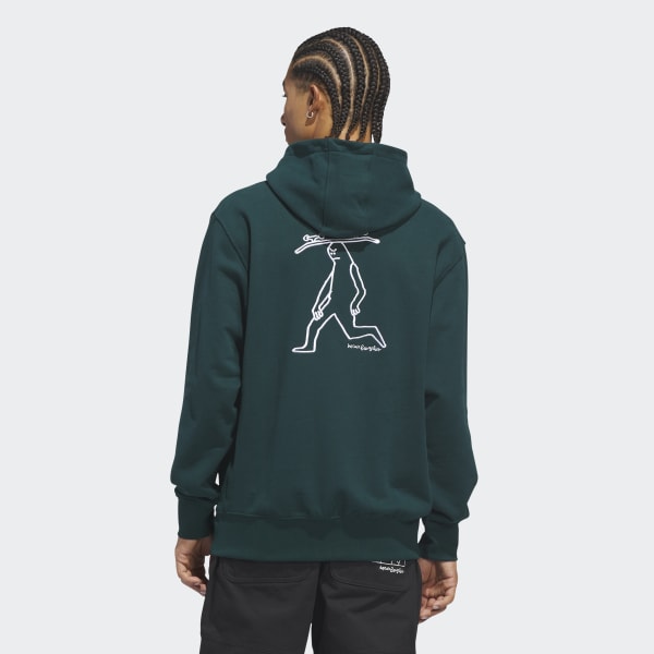 adidas SKATEBOARDING x MARK GONZALES SKATE HEAD HOODIE - Green