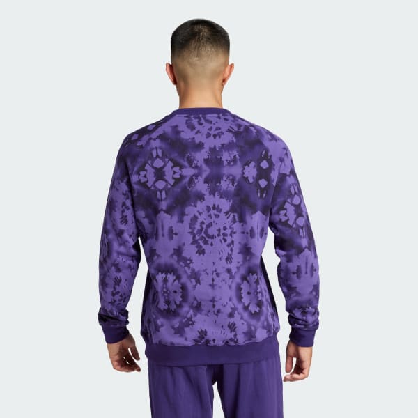 Purple Real Madrid CNY Crew Sweatshirt
