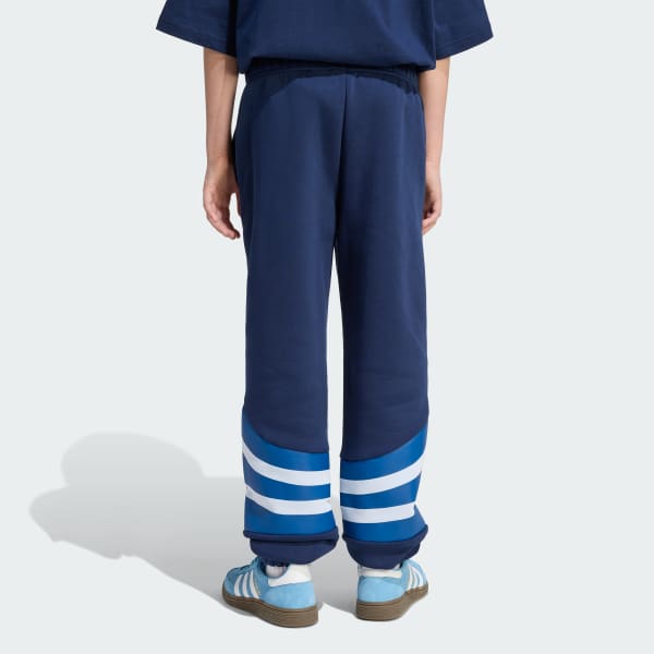 modrá TEPLÁKY LOOSE SANTIAGO SWEATPANTS