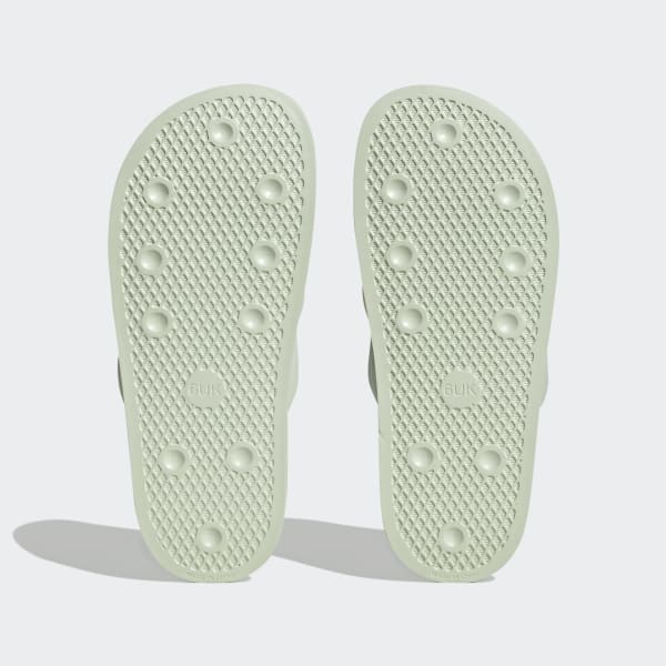 adidas Adilette Essential Slides - Green | Free Shipping