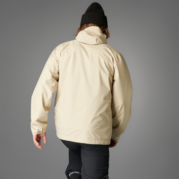 Beige Chaqueta Terrex Multi Essentials Three-In-One