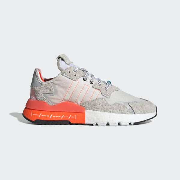 adidas nite jogger blanche