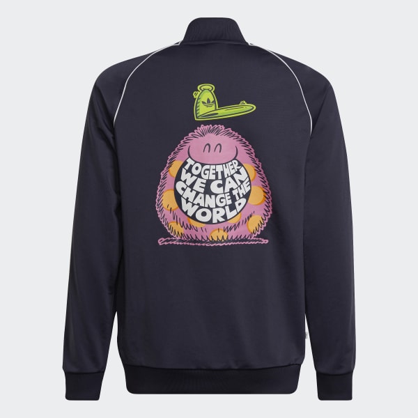 Azul Chaqueta Deportiva SST adidas Originals x Kevin Lyons