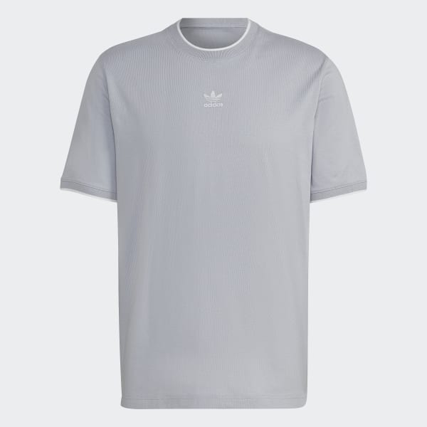Grey adidas t shirt online