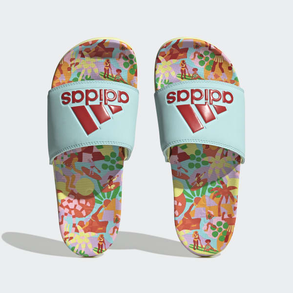 Azul Sandalias Adilette Comfort