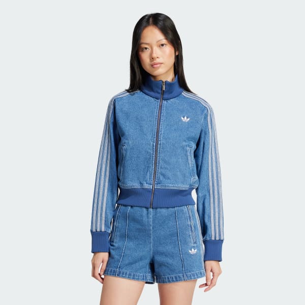 Blue Adicolor Denim Track Top