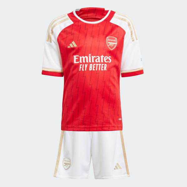 Divisa Mini Home 23 24 Arsenal FC Rosso adidas adidas Switzerland