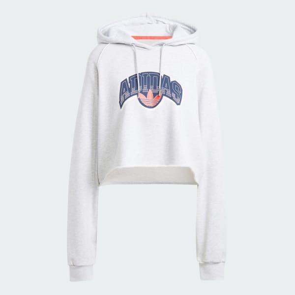 Adidas cropped hoodie topshop clearance