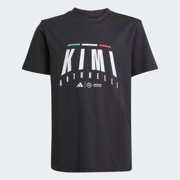 Noir T-shirt Kimi Antonelli Mercedes - AMG Petronas Formula One Team Enfants