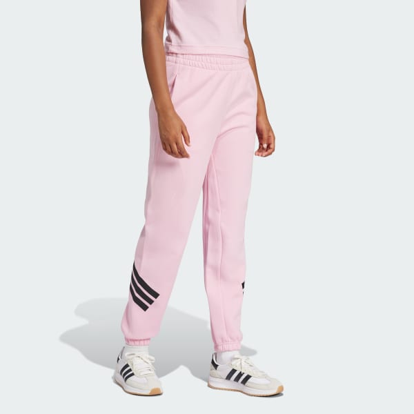 Rosa Future Icons 3-Streifen Hose